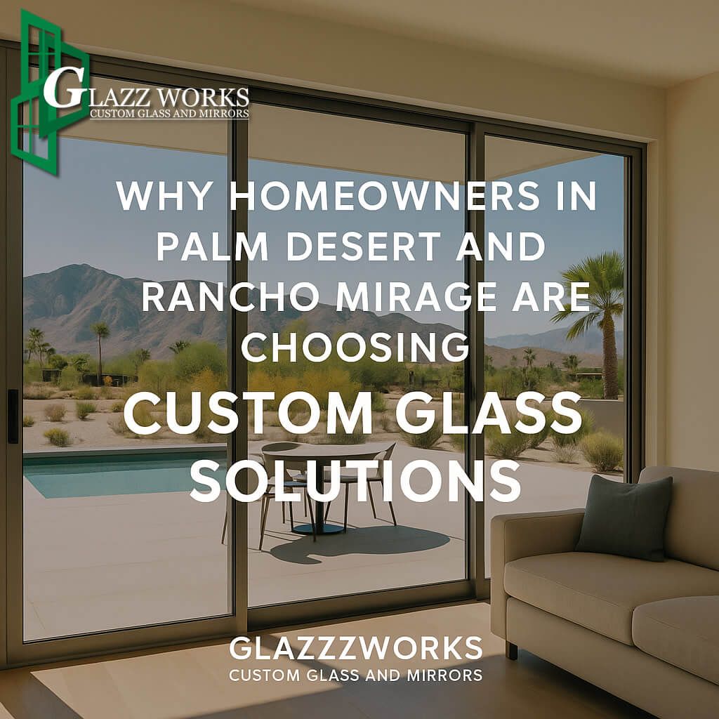 Why Homeowners in Palm Desert and Rancho Mirage Are Choosing Custom Glass Solutions
