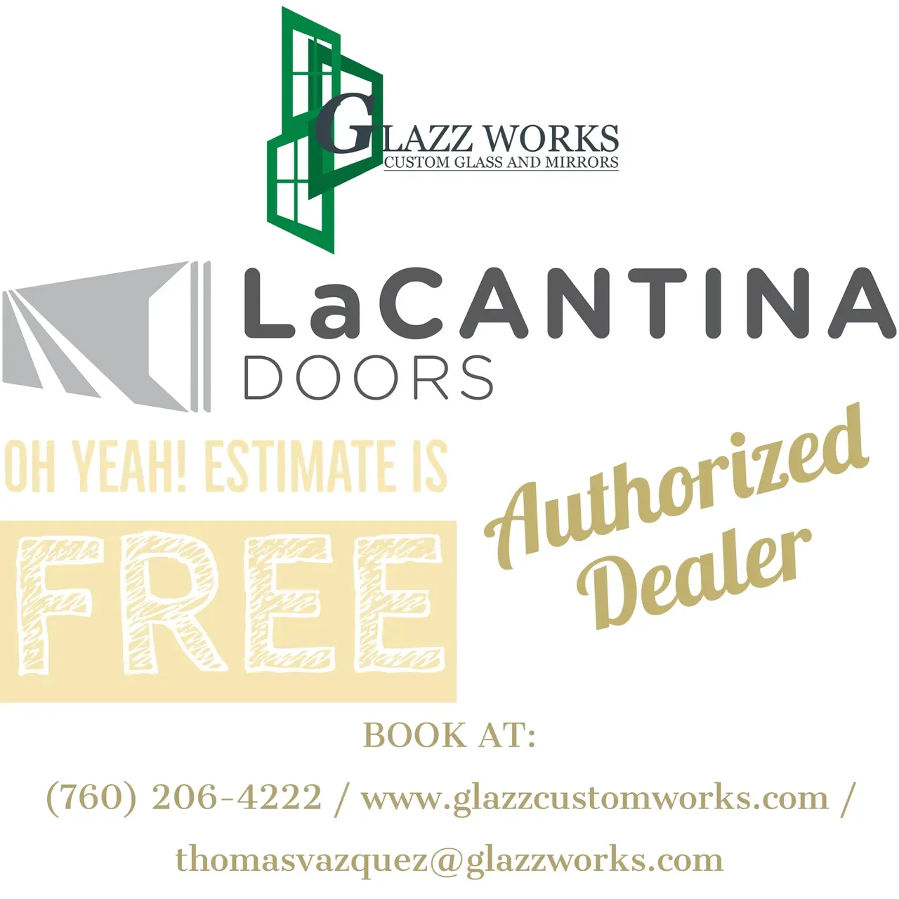 LaCantina Doors Authorized Dealer