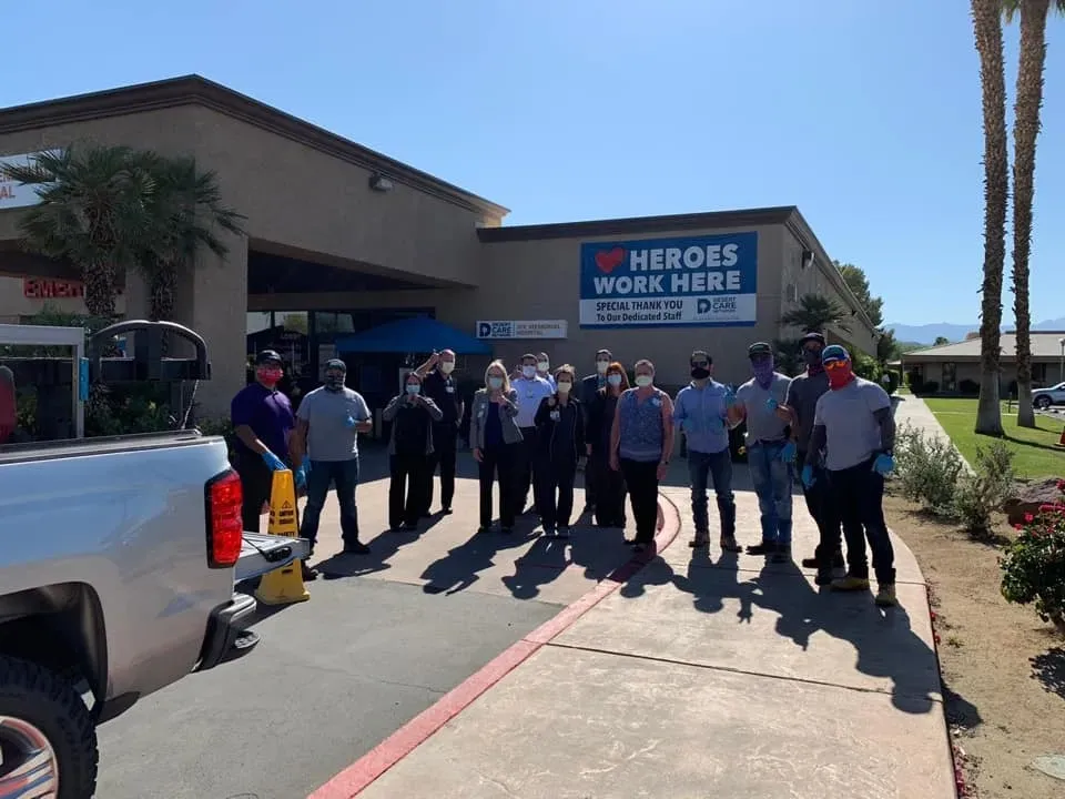 Thank you to our Heroes at JFK Memorial Hospital