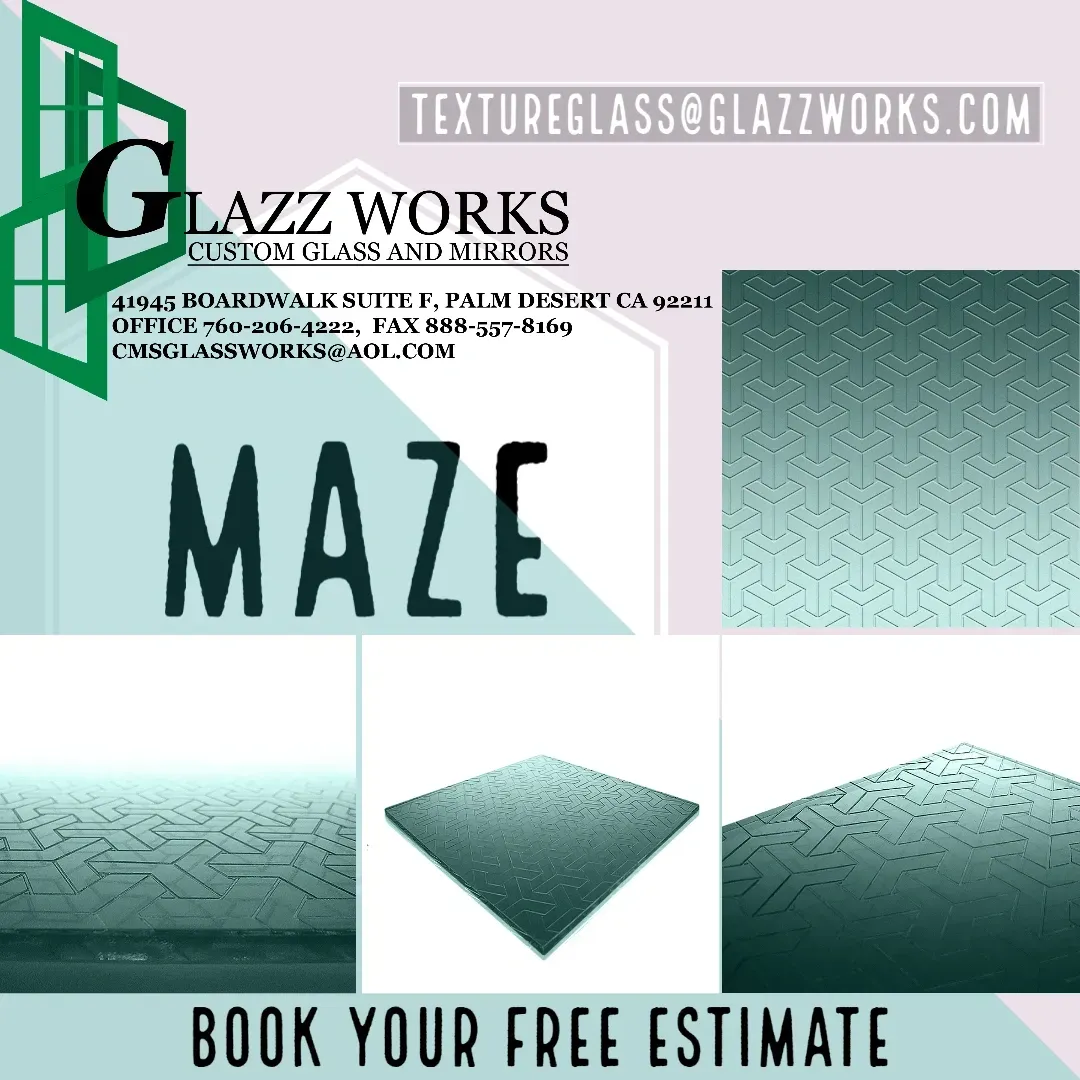 Texture Glass - Maze